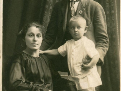 Marceli Sawicki, Janina Sawicka z domu Krasucka i Jan Zygmunt Sawicki