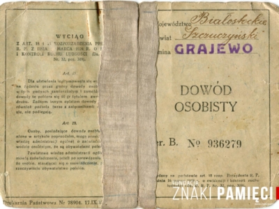 Dowód osobisty Alfonsa Neumana