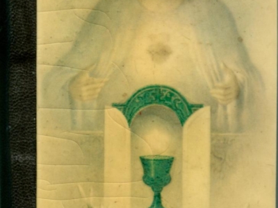 Książeczka do nabożeństwa przechowywana przez Barbarę Korasiewicz na Syberii podczas zesłania w głąb ZSRS