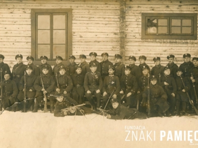 Żołnierze Korpusu Ochrony Pogranicza stacjonujący w Żytyniu Wielkim