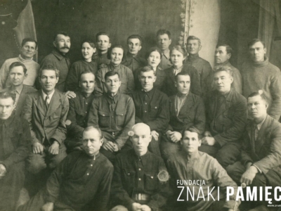 Pracownicy pracowni krawiectwa miarowego w Semipałatyńsku