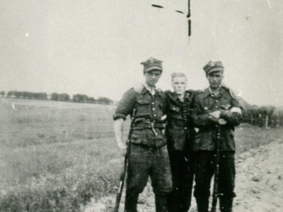 Żołnierze 6. Wileńskiej Samodzielnej Brygady AK, w tym Henryk Krzyszczak (pierwszy z lewej)