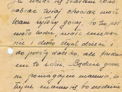 List Mieczysława Popławskiego do synów, wysłany z obwodu nowosybirskiego