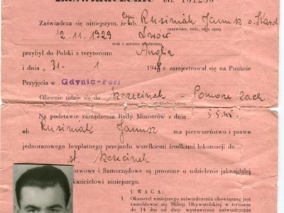 Janusz Rusiniak (pierwszy z lewej) z kolegami z Korpusu Kadetów na Bliskim Wschodzie