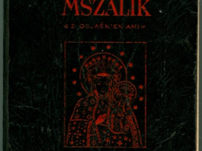 Modlitewnik otrzymany w Ambasadzie RP w Kujbyszewie przez Janinę i Zofię Sawickie podczas ich zesłania w ZSRS
