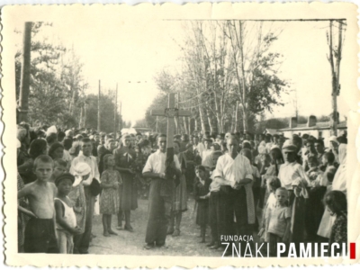     Pogrzeb Stefanii Jabłonowskiej deportowanej w głąb ZSRS