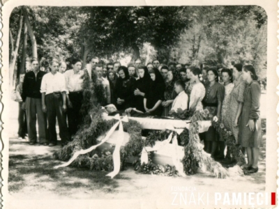 Pogrzeb Władysława Jabłonowskiego deportowanego w głąb ZSRS