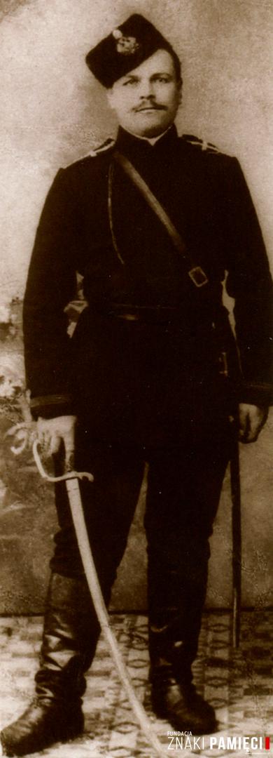      Stanisław Modzelewski w mundurze armii austro-węgierskiej