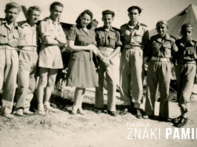 Certyfikat zameldowania Janusza Rusiniaka w Wielkiej Brytanii