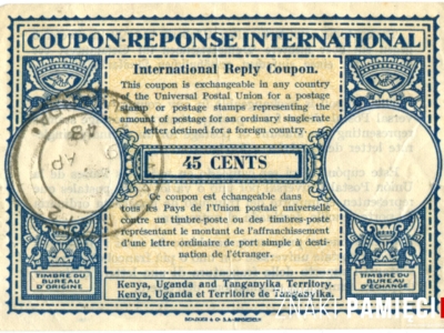 Kupon wydawany uchodźcom polskim z ZSRS w Afryce