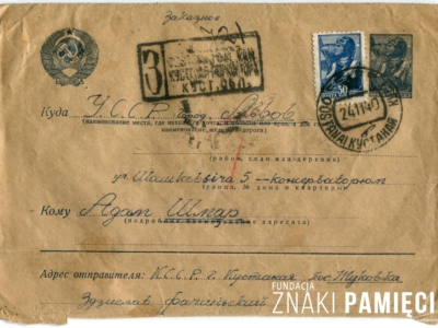 Korespondencja Z. Faczyńskiego przebywającego na zesłaniu w ZSRS z rodziną