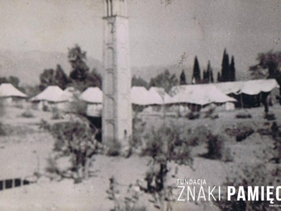 Polscy uchodźcy w obozie nr 3 w Teheranie