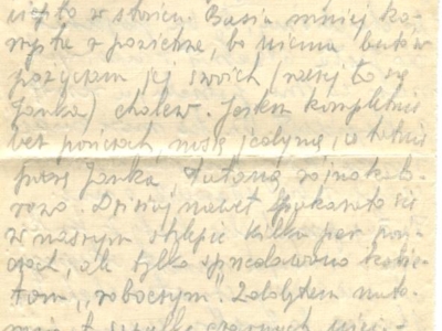 List Lidii Korasiewicz wysłany do rodziny z zesłania w głąb ZSRS