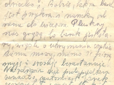      List Lidii Korasiewicz wysłany do ojca Kazimierza Piątkiewicza z zesłania w głąb ZSRS