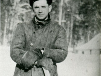 Tadeusz Bukowy, aresztowany przez Sowietów 9 maja 1945 roku za przynależność do Armii Krajowej i zesłany do łagrów