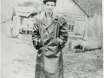 Tadeusz Bukowy, aresztowany przez Sowietów 9 maja 1945 roku za przynależność do Armii Krajowej i zesłany do łagrów