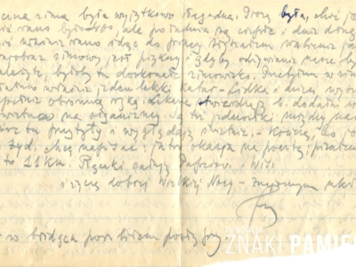 List Lidii Korasiewicz wysłany do rodziny z zesłania w głąb ZSRS