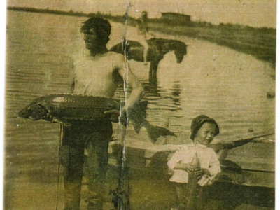 Polscy zesłańcy [?] nad Irtyszem w Związku Sowieckim