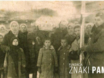 Pogrzeb Jana Karasia, zesłańca polskiego w Kazachstanie