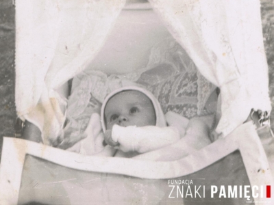 Leszek Popławski w beciku