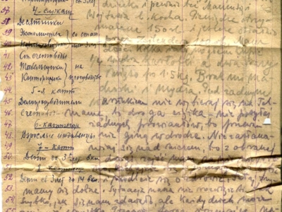 Gryps Jana Korasiewicza z więzienia w ZSRS do rodziny przebywającej na zesłaniu na Syberii