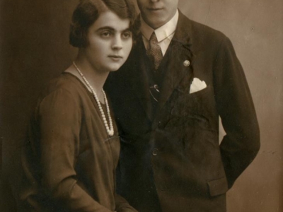 Lidia Piątkiewiczówna i Jan Korasiewicz w okresie narzeczeństwa