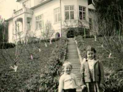 Barbara Korasiewicz z bratem Wojciechem